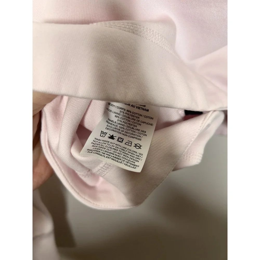 Nike Tech Fleece Hoodie Girls Pink Full Zip Pocket Jacket Youth Size Large